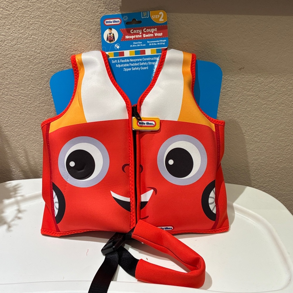 Little Tikes Red Cozy Coupe Swim Vest